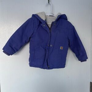 Carhartt Purple Hooded Jacket